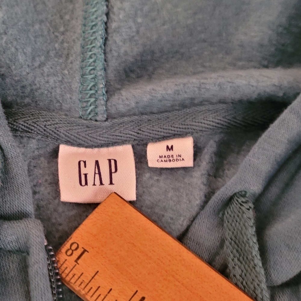 GAP Teal Hoodie - Picture 4 of 8